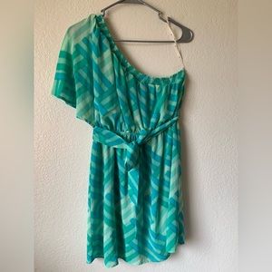 Forever 21 One Shoulder Dress